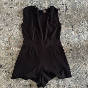 Vince Camuto black romper size small